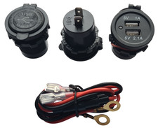  USB Ladegerät Buchse Auto Steckdose 12V Ein...