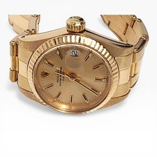 Rolex Ladies Date 26 mm 18K Yellow Gold Oyster Automatic Watch 6917 Circa 1979 15