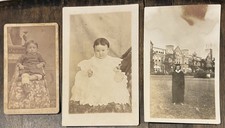 PHOTOS & CDV Lida Evans & Maxine Jackson Turney, Cherokee Seminary Tahlequah, OK