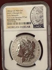 2023 Morgan and Peace Dollar 2-Coin Reverse Proof Set PF 70 Earl Release