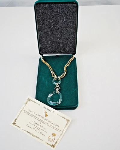 CLARION-PELL NECKLACE INSPIRED BY PRINCESS GRACE OF MONACO