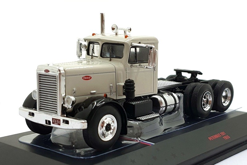 Ixo 1/64 Scale U64TR003 - 1955 Peterbilt 281 - White | eBay
