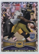 2012 Topps Chrome All-Pro Military Refractor 62/499 Terrell Suggs #178 0j7y