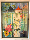 JUDY SCHROEDER, Moorea, French Polynesia, Papetoai Church, Watercolor / Collage — photo 10