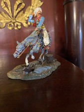 Vintage Lead Toy Soldier On Horse Back Extremely Rare
