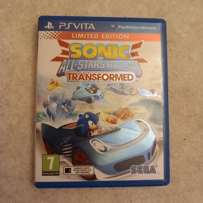PSVITA Limited Edition Sonic All Stars Racing Transformed Play Station Network