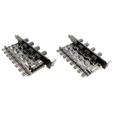 4pin PWM Cooler Splitter 12V Power Supply Cooling Fan Speed Controller