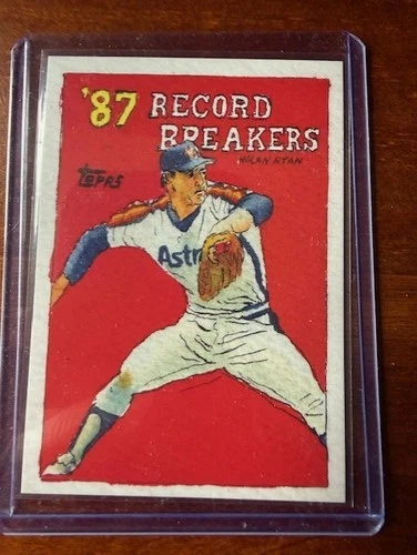 2025 Topps Shoebox Treasures Nolan Ryan /10 Vintage Stock SSP Astros Card 71