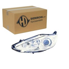 DIEDERICHS HALOGEN SCHEINWERFER mit LWR CHROM LINKS für FORD FIESTA | 1405083