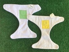 RealityWorks RealCare Baby 2&3 Diapers Yellow Green Tab Baby Think It Over