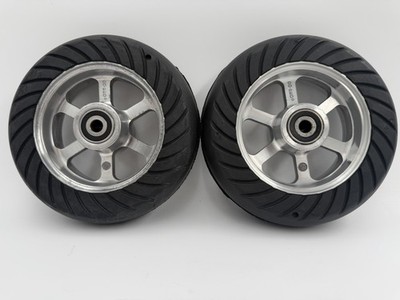Goped X-Ped Aluminum Wheels With New Tires For Sport Xped Go Ped Gas Scooters