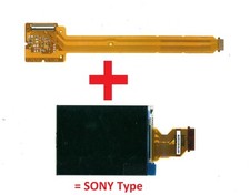   LCD For Sony Alpha A200 A300 A350 / AUO  Flex  ver. SONY Display NEW