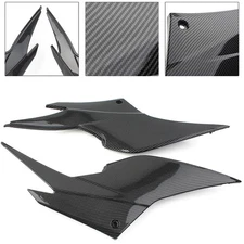 Gas Tank Side Cover Panel Fairing For KAWASAKI Ninja 250 2008-2016 Carbon Fiber