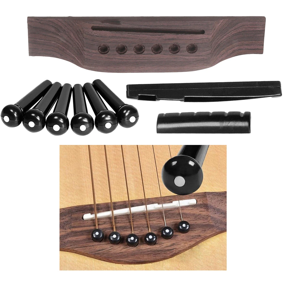 Guitar bridge repair kit deals