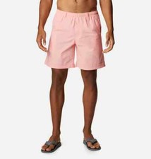 NWT Columbia Men's PFG Backcast III Water Shorts Sorbet 6'' Inseam