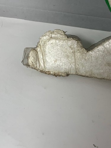 Vintage Molded Styrofoam Plastic Santa Claus Sleigh Christmas Wall Decoration - Picture 7 of 11