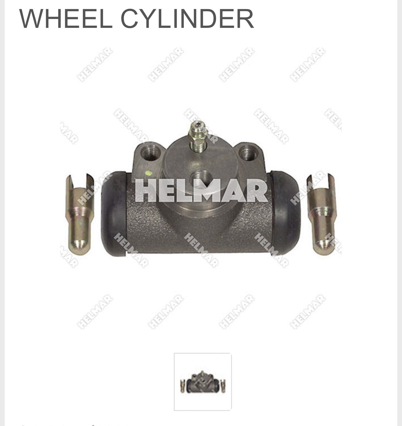 Toyota Forklift Wheel Cylinder 47410U213071 474103250071 (Bore Size