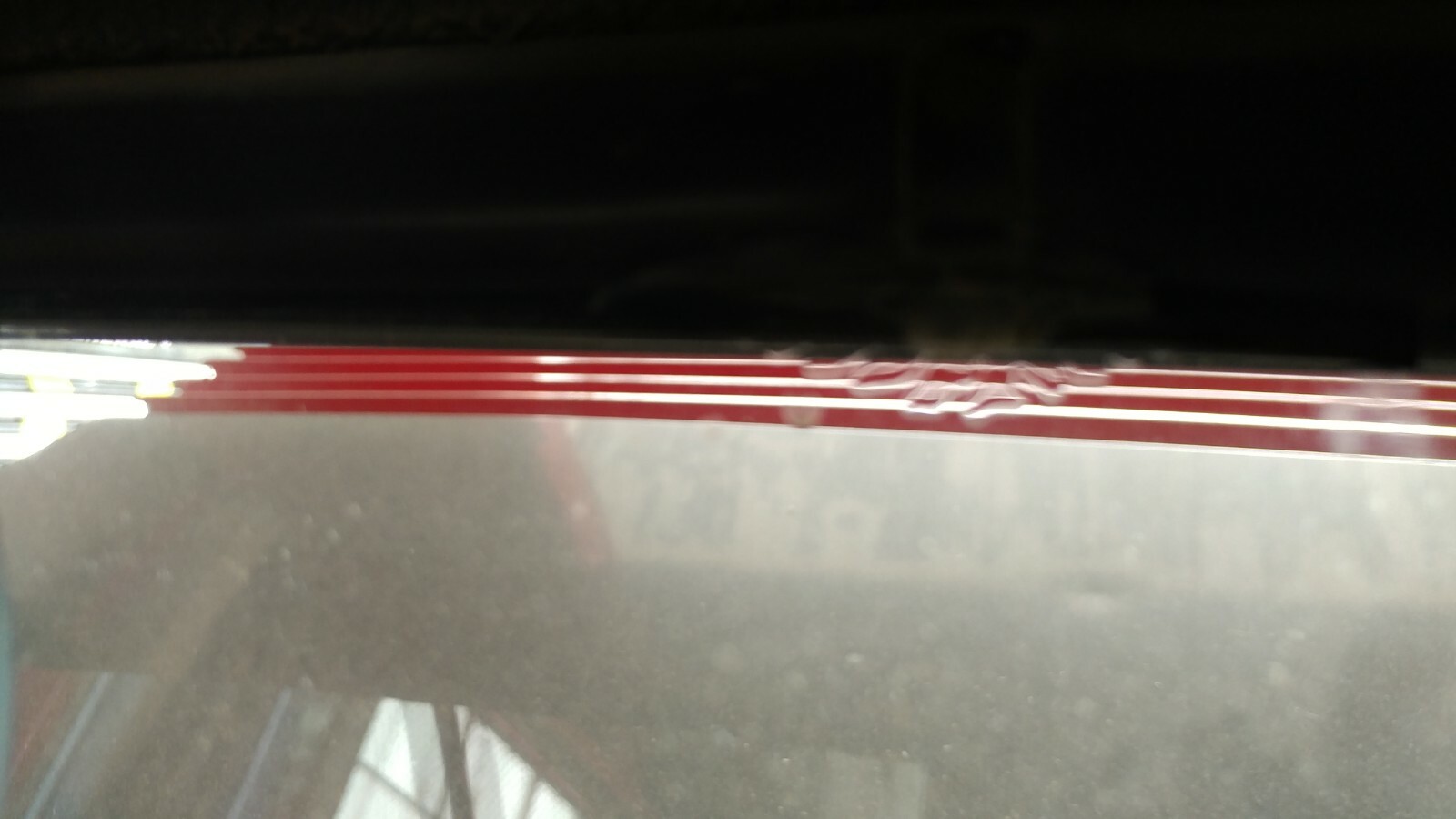 FERRARI 348 PARTS  REAR WINDSCREEN WINDSHIELD ORIGINAL 62080000