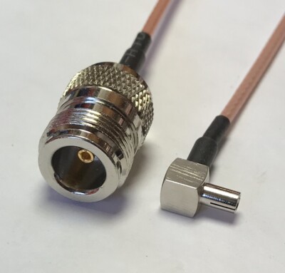 TS9 Male Angle to N Female Extension Coaxial RG316 Cable Wireless Antenna USA