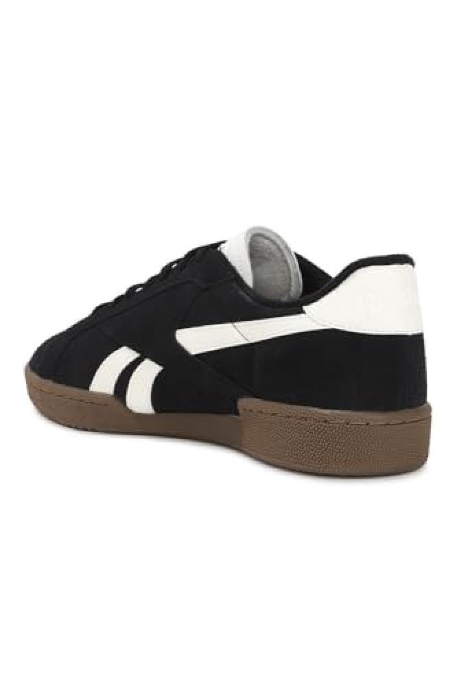 (TG. 45 EU) Reebok Club C Grounds UK, Sneaker Unisex-Adulto, CBLACK/Chalk/RBKLE2