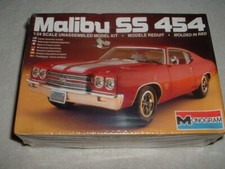 Monogramma Malibu SS 454 1:24 1983 vintage 1980 kit modellino sigillato
