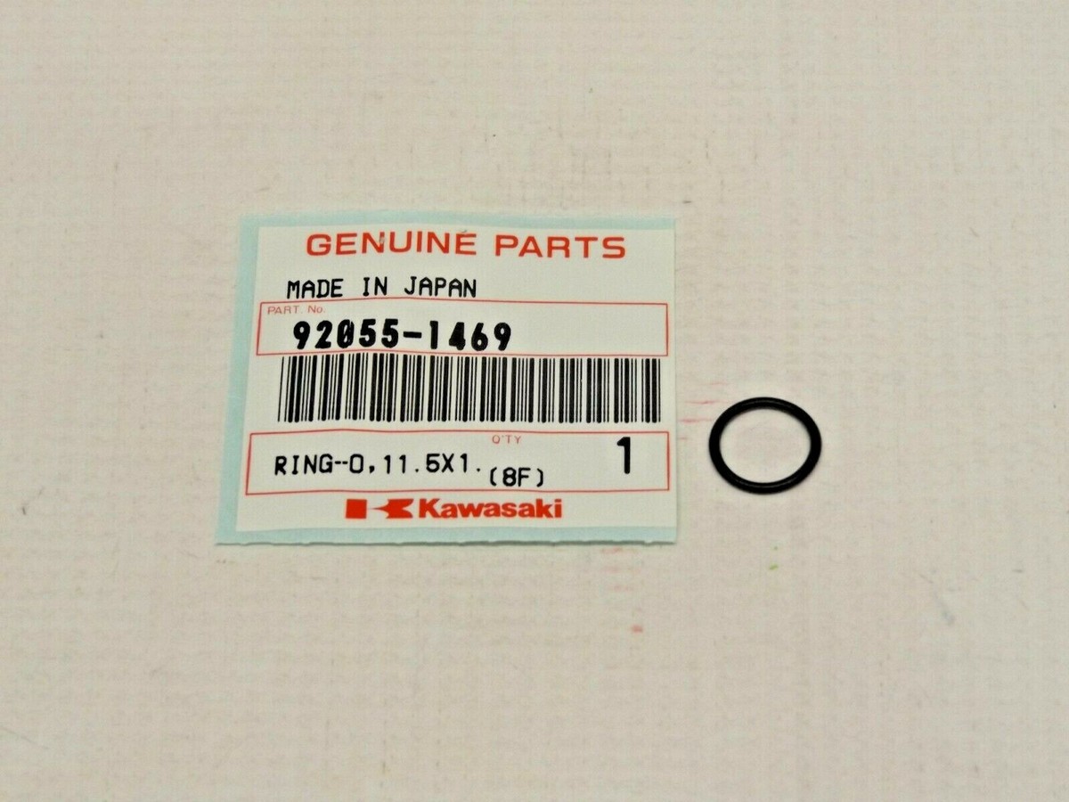 NOS KAWASAKI 92055-1469 CYLINDER HEAD O-RING 11.5 X 1.5 ZX600 | eBay