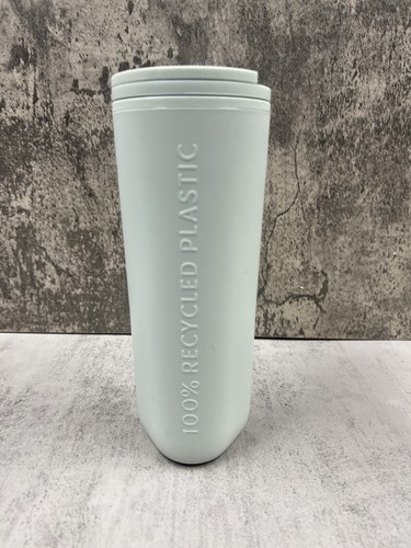 Starbucks 2020 Matte Mint Hot Tumbler Cup 16oz Earth Day 100% Recycled Plastic - Picture 2 of 3