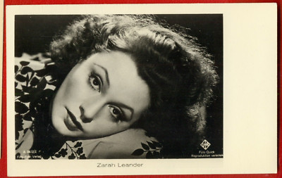 ZARAH LEANDER # 3872/2 VINTAGE PHOTO PC. PUBLISHER GERMANY 812