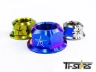 Nut anti-vibration nuts M6 M8 M10 M12 M14 M16 M18 Titanium GR5 Tistars x1