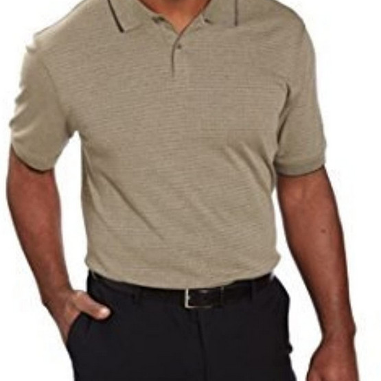 Мужская рубашка поло с коротким рукавом Hudson River из хлопка и полиэстера Bamboo размера XXL