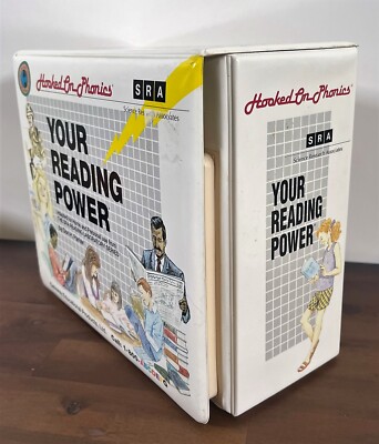 Hooked on Phonics Reading Power SRA Cassettes Booklet Key Set 1992