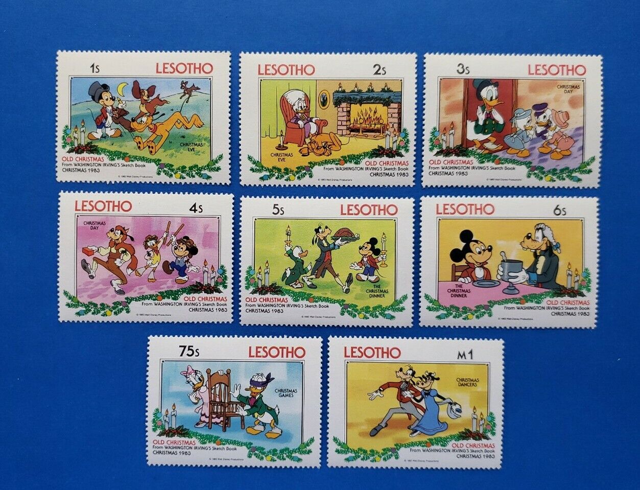 Lesotho Stamps, Scott 412-419 MNH