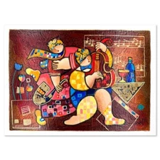 Dorit Levi "Trio Chorus" Hand Signed Limited Edition Art