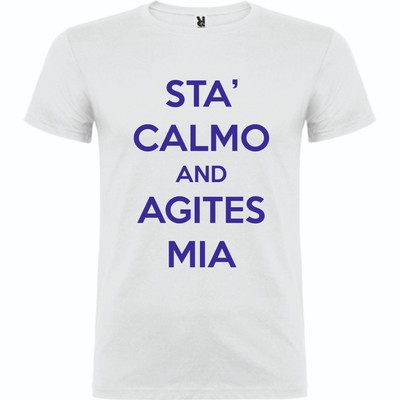 Tshirt Magliette Spiritose Keep Calm Bergamasco Bergamaschi Frasi Dialetto Ebay