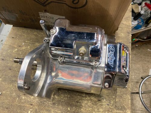 Ultima 6-speed Polished Transmission Harley Softail Fxst Heritage Chopper 90-99 - Picture 3 of 6