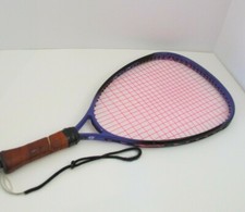 E-Force Graphite/Whisker 3 7/8 Egan Inoue Raquet and Carrying Case