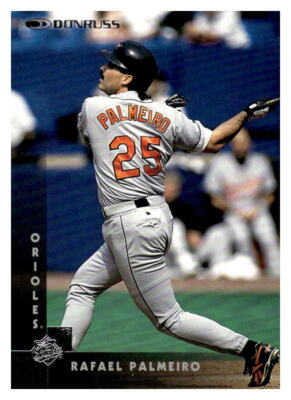 1997 Donruss #56 Rafael Palmeiro Baltimore Orioles / Rangers