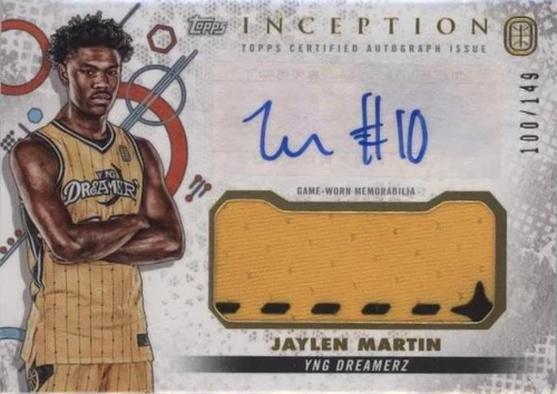 2022-23 Topps Inception OTE Overtime Elite - Jaylen Martin #IARC-JM1