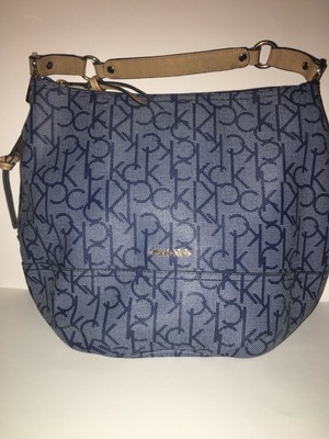 calvin klein blue purse