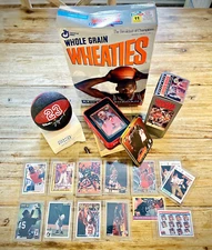 Michael Jordan Basketball & Baseball Collection Lot: Cards, Wheaties, Watch, Etc