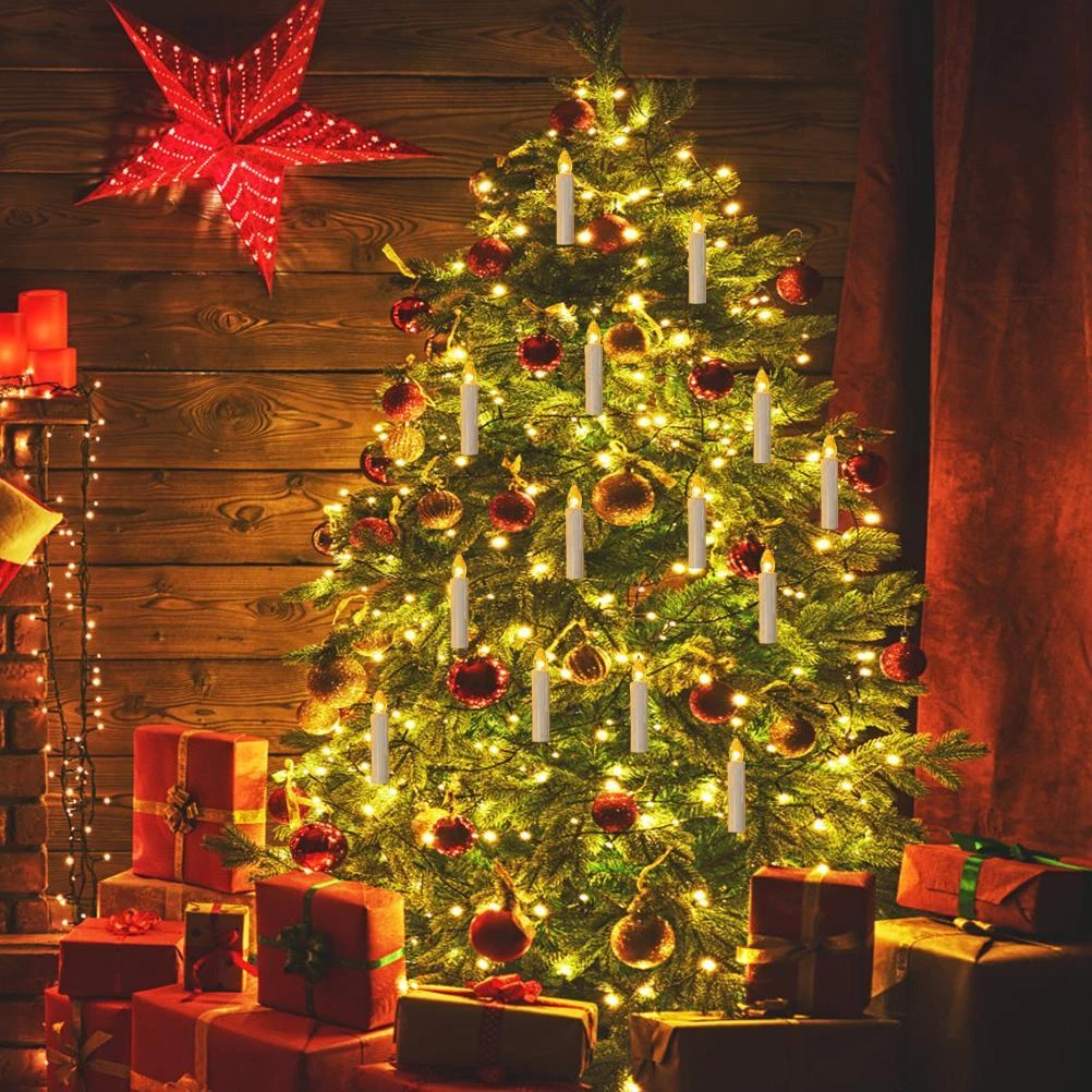 Led candle 2024 string lights