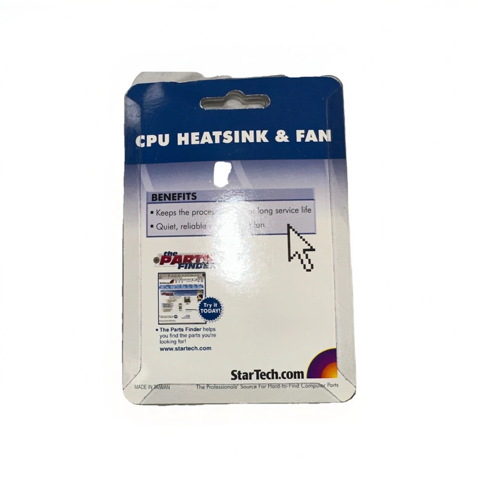 Ball Bearing Fan Pension/K6/ Celeron 3-lead CPU Cooler Model:FANP1003LEAD DC12V - Image 2 of 4