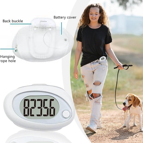 -Walking 3D Pedometer Simple Step Counter Walking Distance Counter ...