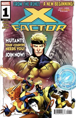 X-Factor #1 2024 Marvel Comics X-Men Angel Havok Frenzy Pyro Feral