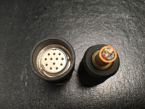 GEBRAUCHTER BOSCH REXROTH INDRAMAT BUCHSE FEEDBACK ENCODER KABEL STECKER - Bild 5 von 14