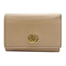 Used Hanno Main Store GUCCI GG Marmont Compact Wallet 644407 Trifold Wallet