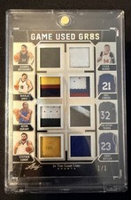 2024 Leaf In The Game Used GR8TS Giannis Jokic Durant Curry #1/1 One Of One
