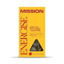 Mission Energise Green Tea 15 Tea Bags - 2 Pack