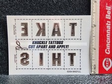Temporary Tattoo New On Card Various Designs Available Will Combine Shipping
