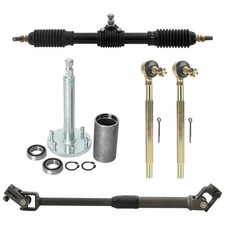 Go Kart Steering Kit 440mm Tie Rod Gear Rack Pinion Shaft Assembly For Atv Quad Go Kart Steering Kit 440mm Tie Rod Gear Rack Pinion Shaft Assembly For Atv Quad